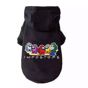 Black Among Us Imposters Small Dog Shirt Hoodie